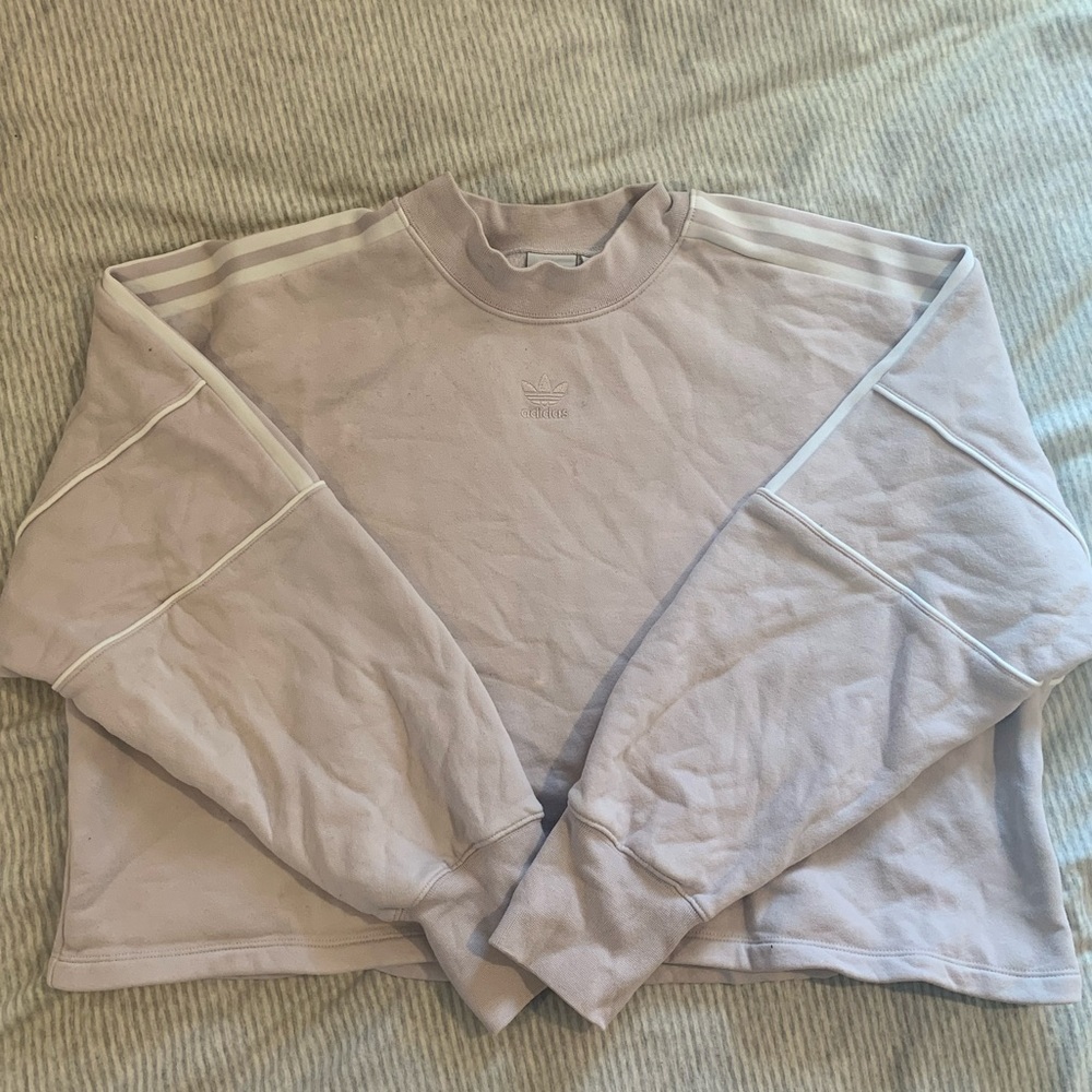 Cropped Adidas Sweatshirt